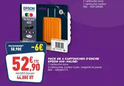 Bureau Vallée EPSON Multipack 405 offre