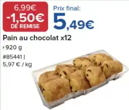 Costco Pain au chocolat offre