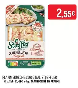 Match Stoeffler FLAMMEKUECHE l'Originale offre