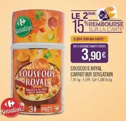 Match Carrefour Sensation Couscous Royal offre
