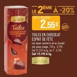 Match ESPRIT de Fête Tuiles offre