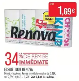 Match Renova Essuie tout offre