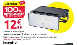 Mr Bricolage inventiv Applique solaire à détection offre