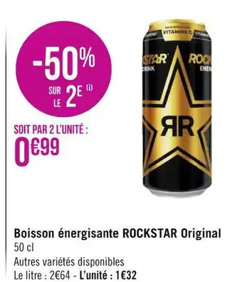 Rockstar boisson énergisante original