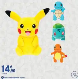 Intermarché Peluche Pokémon offre