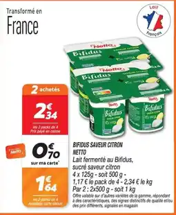Netto Netto Bifidus offre