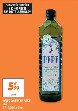 Netto PEPE Huile d'olive extra vierge offre