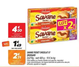 Netto Brossard Savane Pocket Chocolat offre