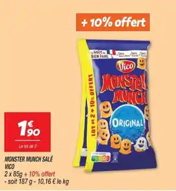 Netto VICO MONSTER MUNCH SALÉ offre