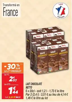 Netto Netto LAIT CHOCOLATÉ offre
