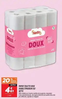 Netto Netto Papier toilette doux offre