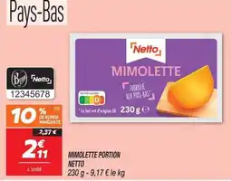 Netto Netto Mimolette offre