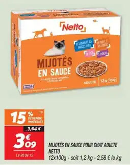 Netto Netto Mijotés en sauce offre
