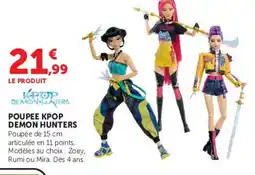 Super U KPOP DEMON HUNTERS POUPEE KPOP offre