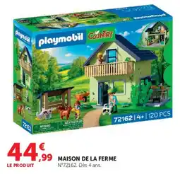 Super U Playmobil Maison de la ferme offre