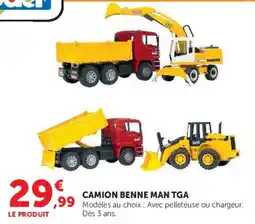 Super U MAN TGA CAMION BENNE offre