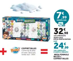 Super U Buki COFFRET BILLES offre