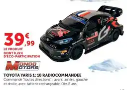 Super U MONDO MOTORS TOYOTA YARIS offre