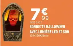 Centrakor Sonnette Halloween offre