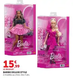 Super U Barbie Deluxe Style offre