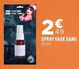 Centrakor SPRAY FAUX SANG offre