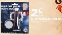 Centrakor MAQUILLAGE VAMPIRE offre