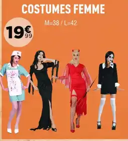 Centrakor COSTUMES FEMME offre