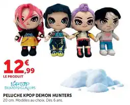 Super U KPOP DEMON HUNTERS PELUCHE offre
