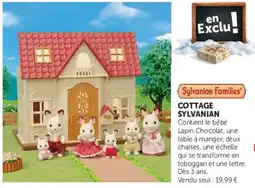 Super U Sylvanian Families COTTAGE SYLVANIAN offre