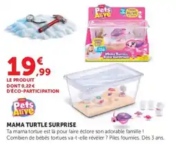 Super U Pets Alive Mama Turtle Surprise offre