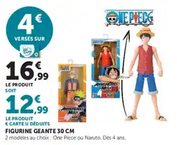Super U Anime Heroes Mega Figurine offre