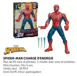 Super U SPIDER-MAN CHARGE D'ENERGIE offre