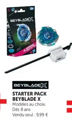 Super U BeybladeX Starter Pack Beyblade X offre