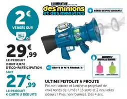 Super U ILLUMINATION des minions et des monstres offre