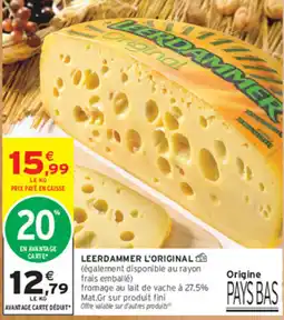 Intermarché Contact LEERDAMMER L'ORIGINAL offre