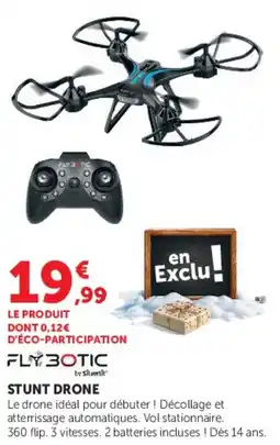 Super U FLYBOTIC STUNT DRONE offre