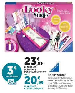 Super U Ravensburger Looky Studio offre