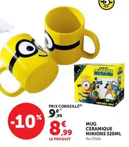 Super U Minions Ceramic Mug offre