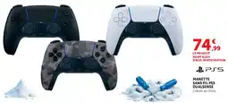 Super U Ps5 manette sans fil dualsense offre