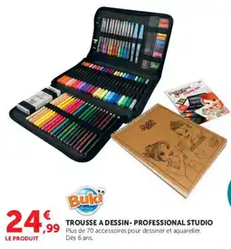 Super U Buki Trousse a dessin - Professional Studio offre