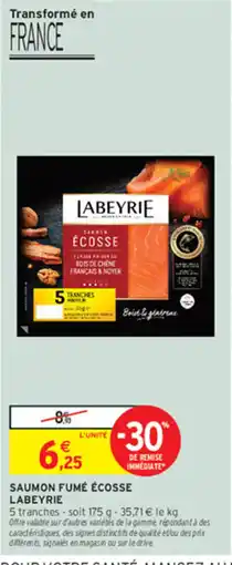 Intermarché Contact LABEYRIE SAUMON ÉCOSSE offre