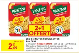 Intermarché Contact PANZANI COQUILLETTES offre