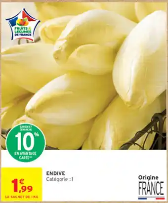 Fruits & Légumes de France Endive