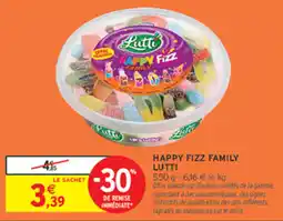 Intermarché Contact LUTTI HAPPY FIZZ FAMILY offre