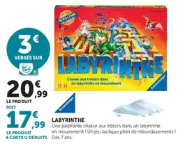 Super U Ravensburger Labyrinthe offre