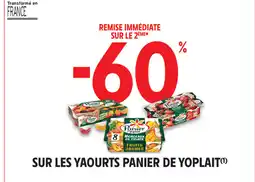 Intermarché Contact Panier De Yoplait offre