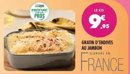 Match MATCH GRATIN D'ENDIVES AU JAMBON offre