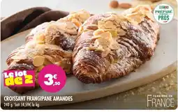 Match MATCH Croissant frangipane amandes offre
