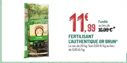 Botanic L'AUTHENTIQUE OR BRUN offre