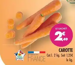 Match CAROTTE offre